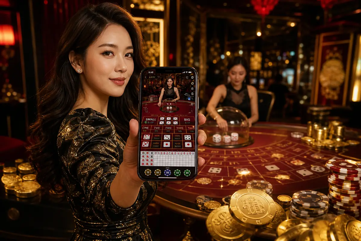 o9n Live Casino Baccarat စားပွဲ